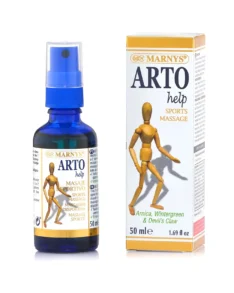 ARTOHELP – Mix de Uleiuri din Plante cu Gheara Diavolului + Arnica + Gaulteria + alte 9 Ingrediente Naturale pentru Mușchi, Articulații și Ligamente – 50 ml