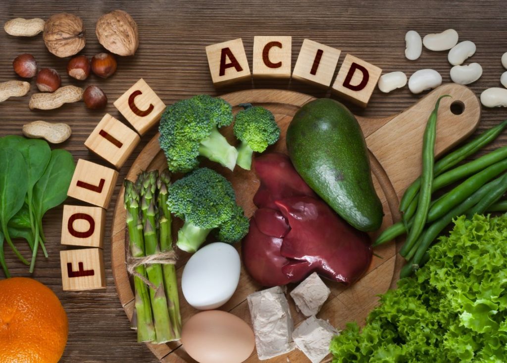 Alimente care conțin folați (acid folic)