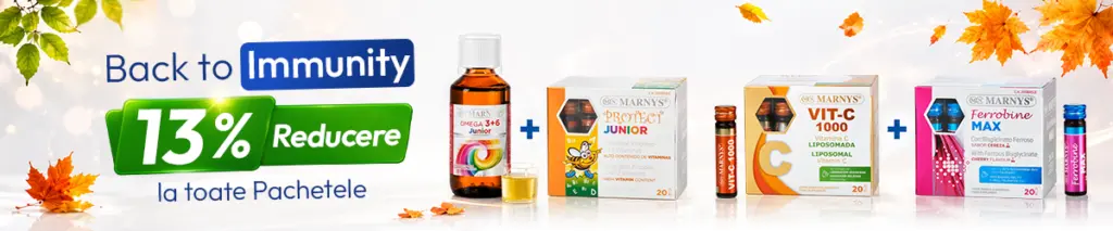 Back to Immunity - 13% Reducere la toate Pachetele
