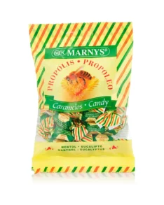 Bomboane MARNYS® cu Propolis + Miere + Mentol + Eucalipt – Pungă cu 60 g