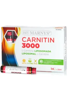CARNITIN 3000 – L-Carnitină Lipozomală cu 3000 mg – Produs Vegan – 14 Fiole
