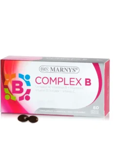 COMPLEX B cu 10 Vitamine (B1, B2, B3, B5, B6, B7, B9, B12 + Vitamina C + Vitamina E) pentru Energie, Imunitate, Digestie și Sistem Cardiovascular – 60 Gelule