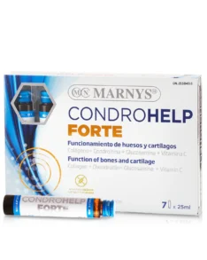 CONDROHELP FORTE – Colagen + Condroitina + Acid Hialuronic + MSM + Turmeric + Vitamine pentru flexibilitatea si mobilitatea articulatiilor, tendoanelor si ligamentelor – 7 Fiole