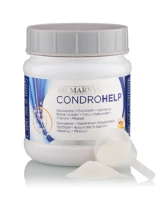 CONDROHELP – Colagen Marin Hidrolizat Pulbere cu 5000 Mg per Doza Zilnică + Glucozamină + Condroitină + Acid Hialuronic Vitamina C + Cupru + Mangan pentru Sistemul Osos, Articulații, Tendoane, Cartilaje – Cutie cu 350 g