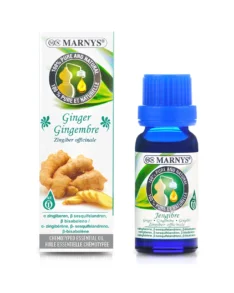 Ghimbir 15ml, Ulei Esential MARNYS, 100% Natural si Pur, Chemotipat (Ginger)
