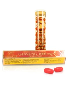 Ginseng 1000 mg + Lecitina pentru energie, concentrare si memorie – Produs din ingrediente naturale – 30 de capsule