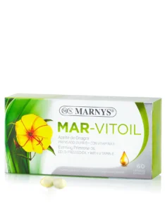 MAR-VITOIL – Ulei de Luminita noptii si Vitamina E naturala pentru imunitate, inima si piele radianta – 60 gelule