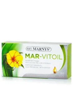 MAR-VITOIL – Ulei de Luminita noptii si Vitamina E naturala pentru imunitate, inima si piele radianta – 60 gelule