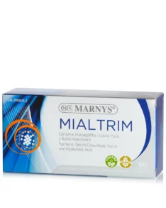 MIALTRIM cu 7 Ingrediente – Anti-Inflamator pentru Mușchi, Oase, Articulații – Produs Vegan, 100% Natural – 60 Capsule