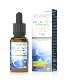 Melatovit – Melatonina lipozomala lichida pentru combaterea insomniilor si echilibrarea ritmului cardiac – Produs vegan – 30 ml