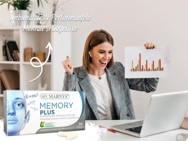Memory Plus – Concentrare, Memorie, Multitasking – Vegan – 30 Capsule
