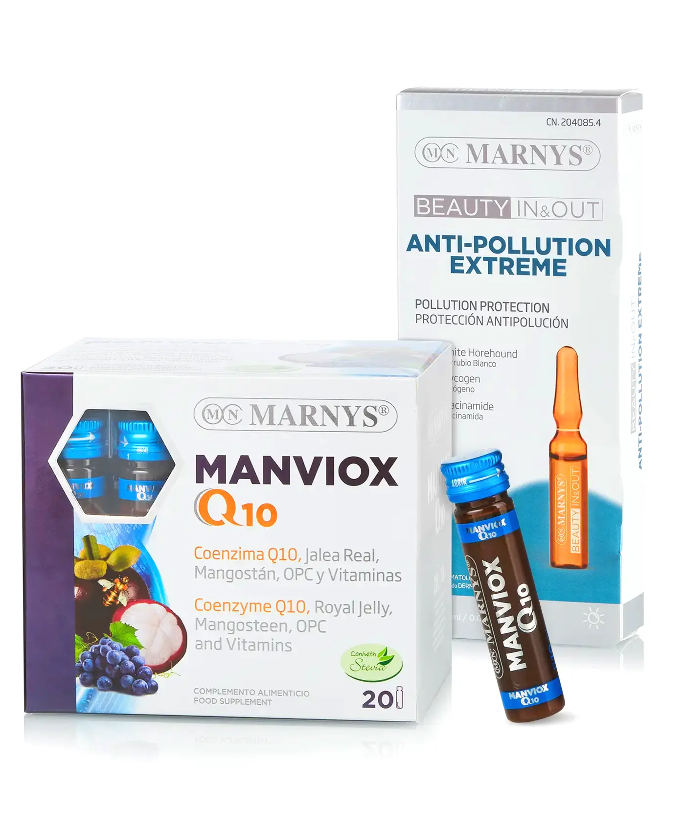 Pachet Antioxidant: Manviox + Anti-pollution Extreme