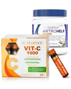Pachet Dureri Articulații, Oboseală și Imunitate: Artrohelp Marine + Vitamina C Lipozomală