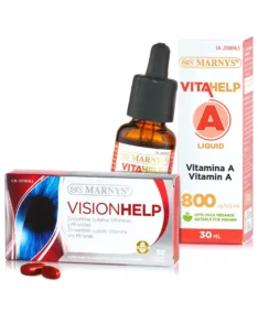 Pachet pentru Îmbunătățirea Vederii: Visionhelp + Vitamina A Lichidă