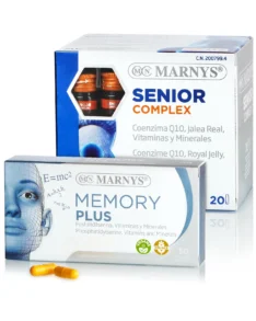 Pachet pentru Seniori – Energie, Vitalitate și Îmbunătățirea Funcțiilor Cognitive: Senior Complex + Memory Plus Capsule