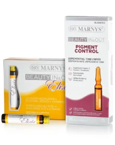 Pachet uniformizare și elasticitate ten: Colagen Beauty In & Out Elixir fiole + Pigment Control