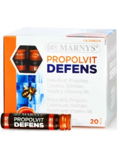 Propolvit Defens + 6 Ingrediente Active – Lăptișor de Matcă, Colostru, Propolis, Shiitake, Reishi si Vitamina B6 – 20 Fiole