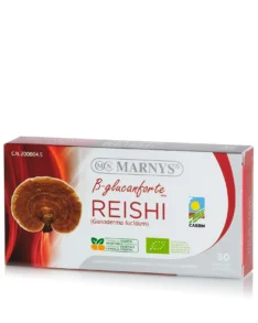 Reishi (Ganoderma lucidum) – Imunitate, Sistem Cardiovascular, Sistem Nervos – Produs Bio, 100% Natural – 30 Capsule