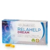 Relahelp Dream cu Melatonina + Valeriana + Floarea Pasiunii + Roinita + Vitamina B6 pentru somn odihnitor, relaxare si stare de bine – Produs Vegan – 30 capsule