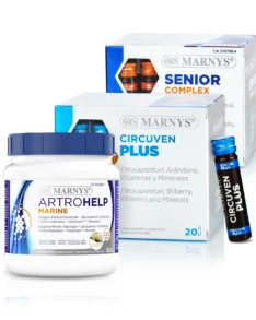 Super-Pachet Circulație Periferică, Articulații, Energie, Imunitate: Circuven Plus + Artrohelp Marine + Senior Complex