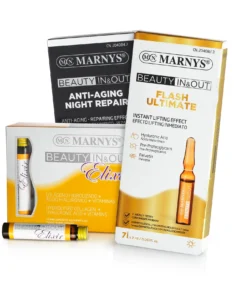 Super-Pachet antiîmbătrânire și hidratare intensă: Colagen Beauty In & Out Elixir + Flash Ultimate + Anti-aging Night Repair