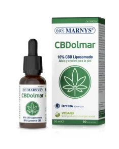Ulei CBDOLMAR Lipozomal cu CBD pentru tenul gras si mixt cu tendinta acneica – Produs Vegan – sticla cu 30 ml