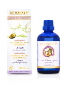 Ulei de masaj hidratant si nutritiv cu Avocado + Shea pentru piele uscata si deshidratata – 100% organic – 100 ml