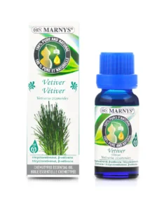 Vetiver 15ml, Ulei Esential MARNYS, 100% Natural si Pur, Chemotipat (vetiveria zizanioides)