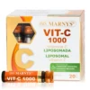 Vitamina C Lipozomală 1000 Mg cu Absorbție Maximă - 20 fiole