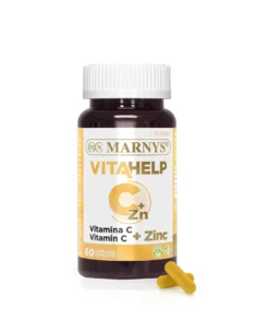 Vitamina C + Zinc VITAHELP 500mg – Produs Vegan – Cutie cu 60 Capsule
