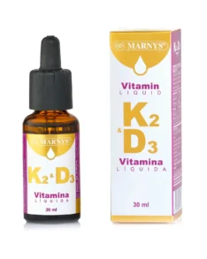 Vitamina K2+D3 Lichidă (Mk7® + Colecalciferol) - Produs 100% Natural - 30 ml